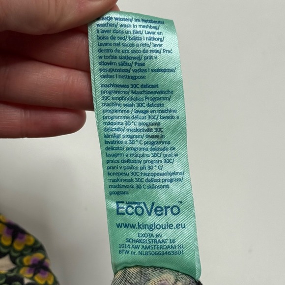 King Louie Pants Floral Pattern Loose Lounge Stretchy Pull-On Sz Medium Viscose - Picture 8 of 9